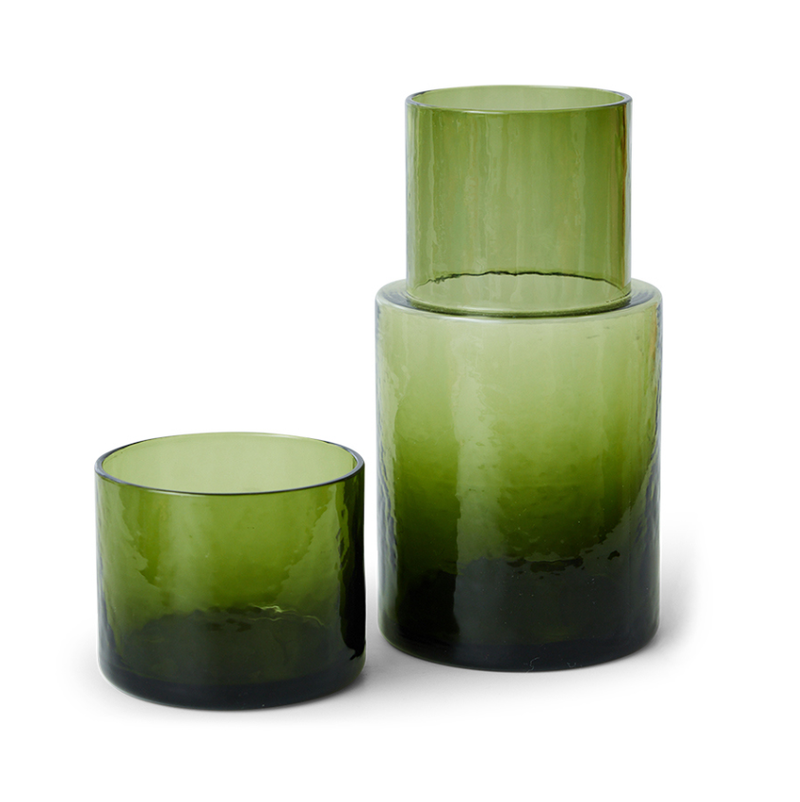 Tube Carafe in Olive