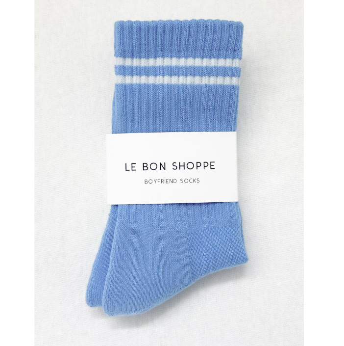 Boyfriend Socks - French Blue