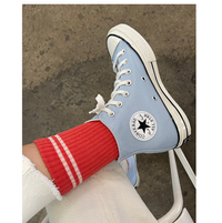 Boyfriend Socks - Coral