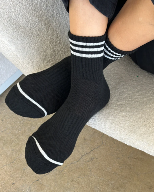 Girlfriend Socks - Black