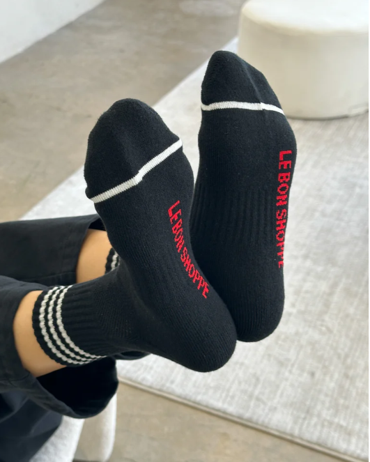 Girlfriend Socks - Black