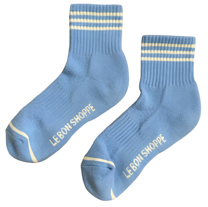 Girlfriend Socks - Parisian Blue