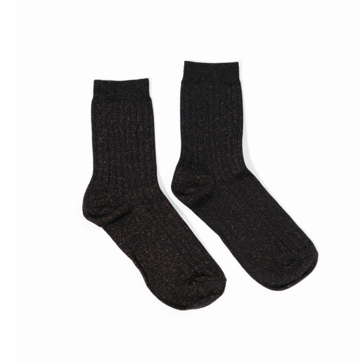 Her Socks - Copper Black