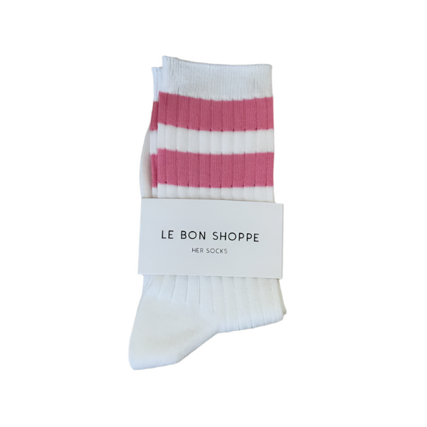 Her Socks - Varsity Pink
