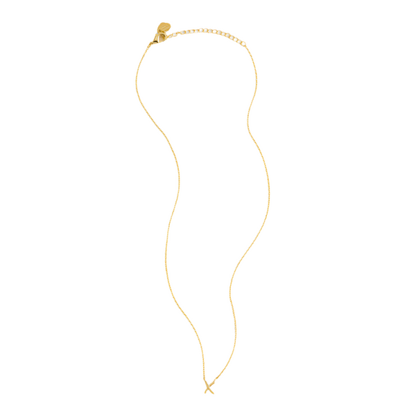 Kiss Necklace - Gold Plated