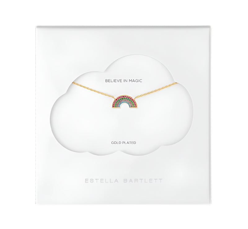 Full Rainbow Necklace - Gold Plated