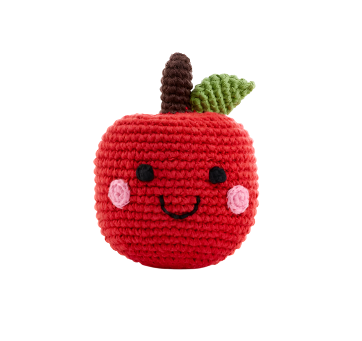 Friendly Apple Rattle