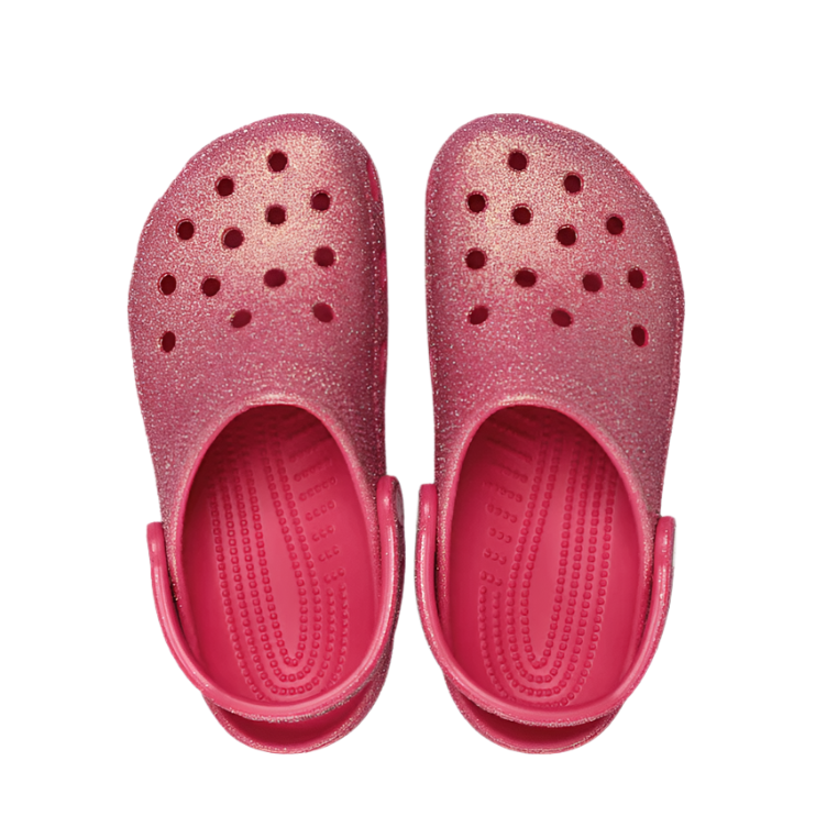 Classic Clogs - Dragon Fruit Iridescent Glitter