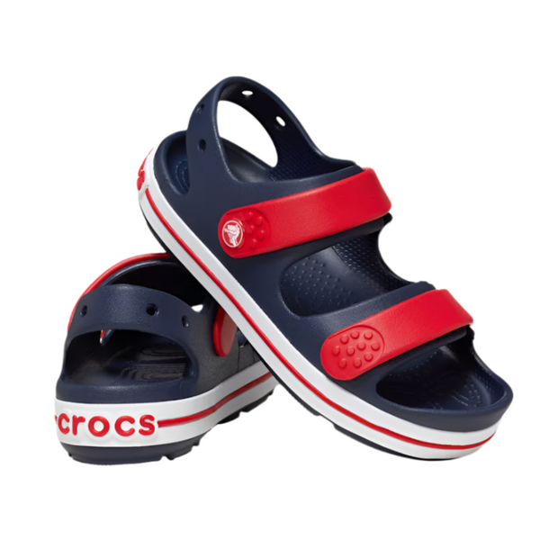 Kids Cruiser Sandals - Navy/Varsity Red