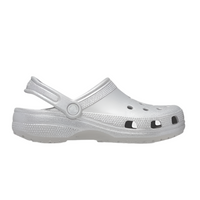 Classic Clogs - Silver Atmosphere Glitter