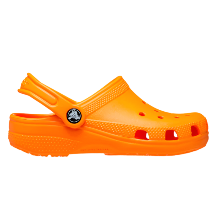 Kids Classic Clogs - Orange Zing