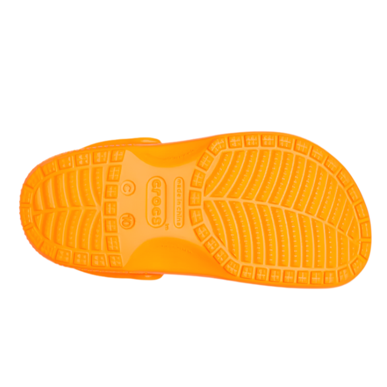 Kids Classic Clogs - Orange Zing