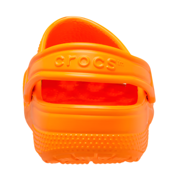 Kids Classic Clogs - Orange Zing