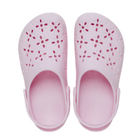 Classic Floral Clogs - Pink Milk