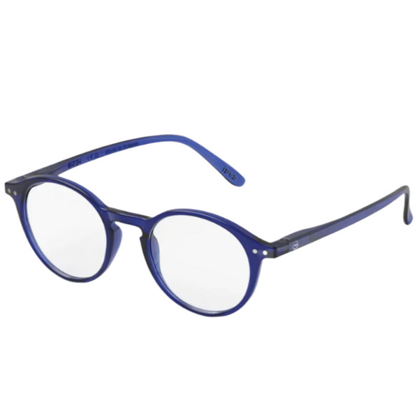 #D Reading Glasses - Blue Ink