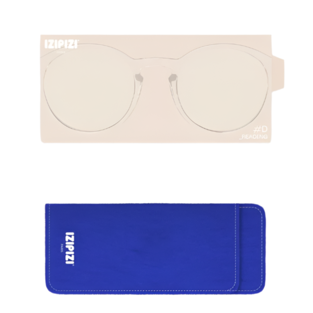 #D Reading Glasses - Paper Note Beige