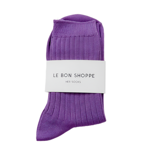 Her Socks - Violet