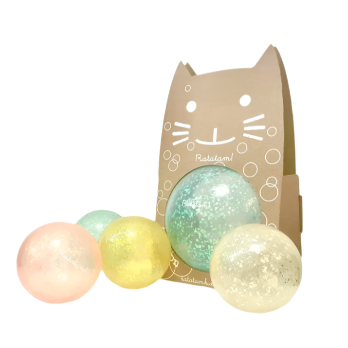 Glitter Bubble Balloon - Copper