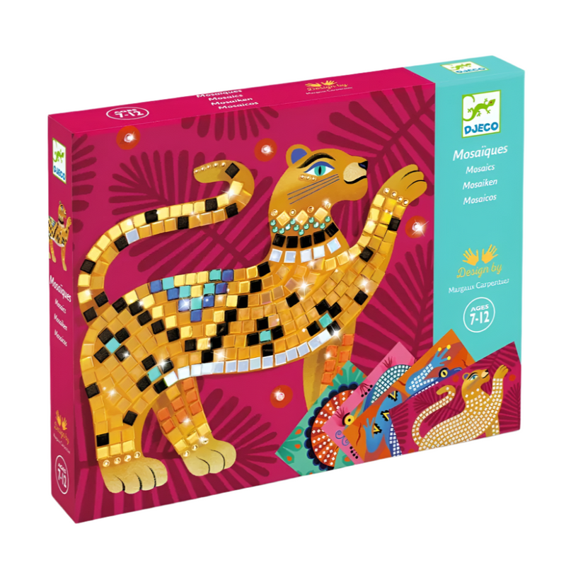 Mosaic Art By Number Kit - Deep in the Jungle