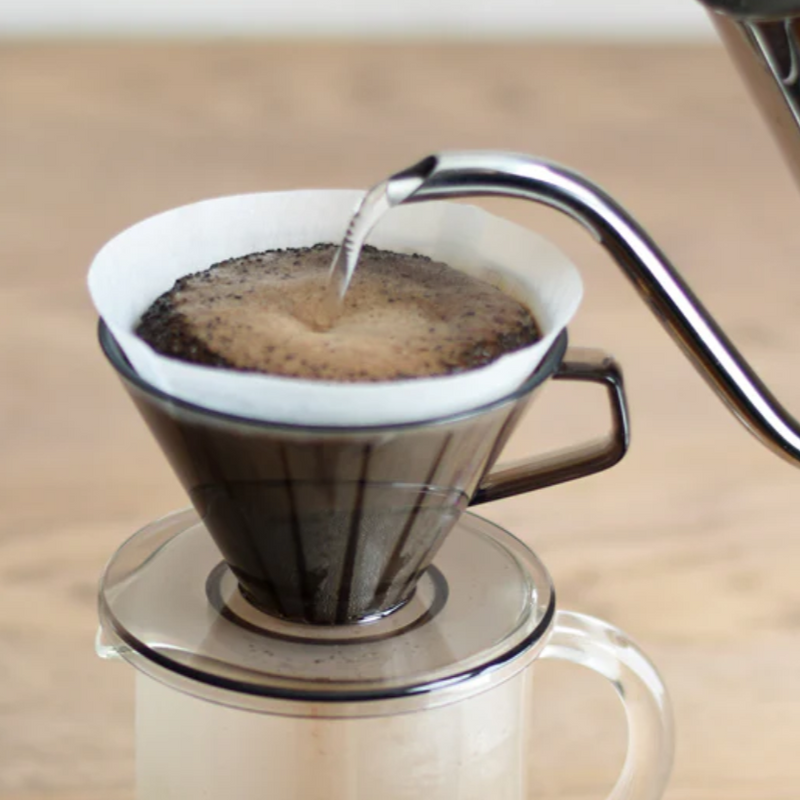 Slow Coffee Style 2 Cup Brewer - Clear Grey