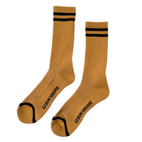 Extended Boyfriend Socks - Biscotti