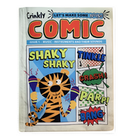 Crinkly Cloth Newspaper - Comic issue Music