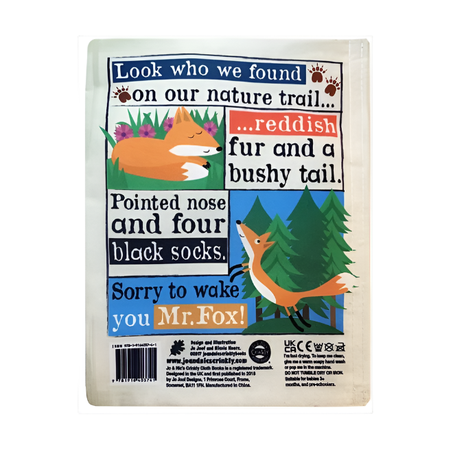 Crinkly Cloth Newspaper - Nature Trail