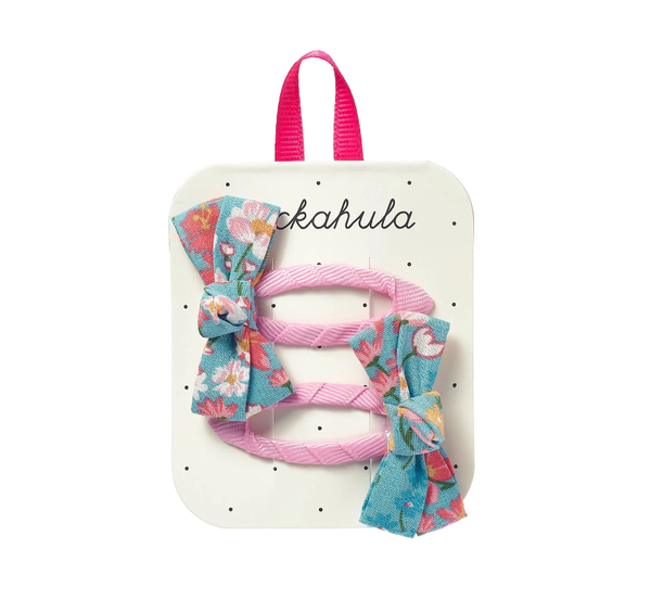 Heidi Twisty Bow Clips