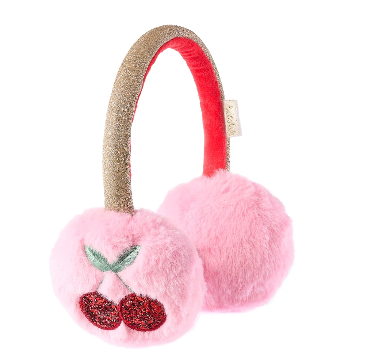 Cheerful Cherry Earmuffs
