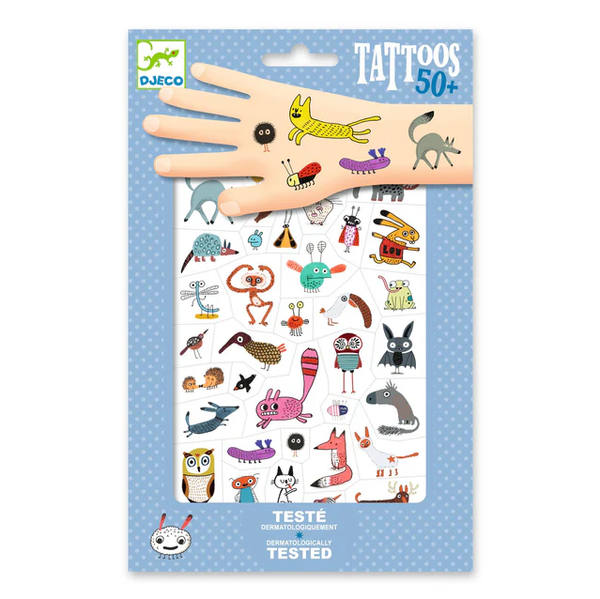 Djeco Temporary Tattoos - Little Critters