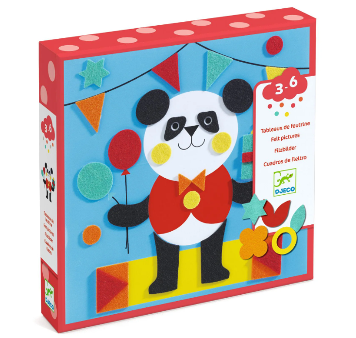 Djeco Felt Collage - Gentle Creatures