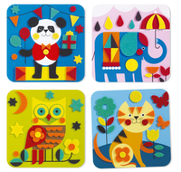 Djeco Felt Collage - Gentle Creatures