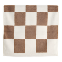 Check Bath Mat - Cappuccino