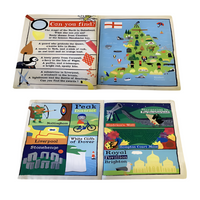 Crinkly Cloth Newspaper- England