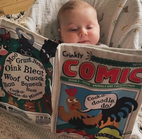 Crinkly Cloth Newspaper - Comic issue Farm