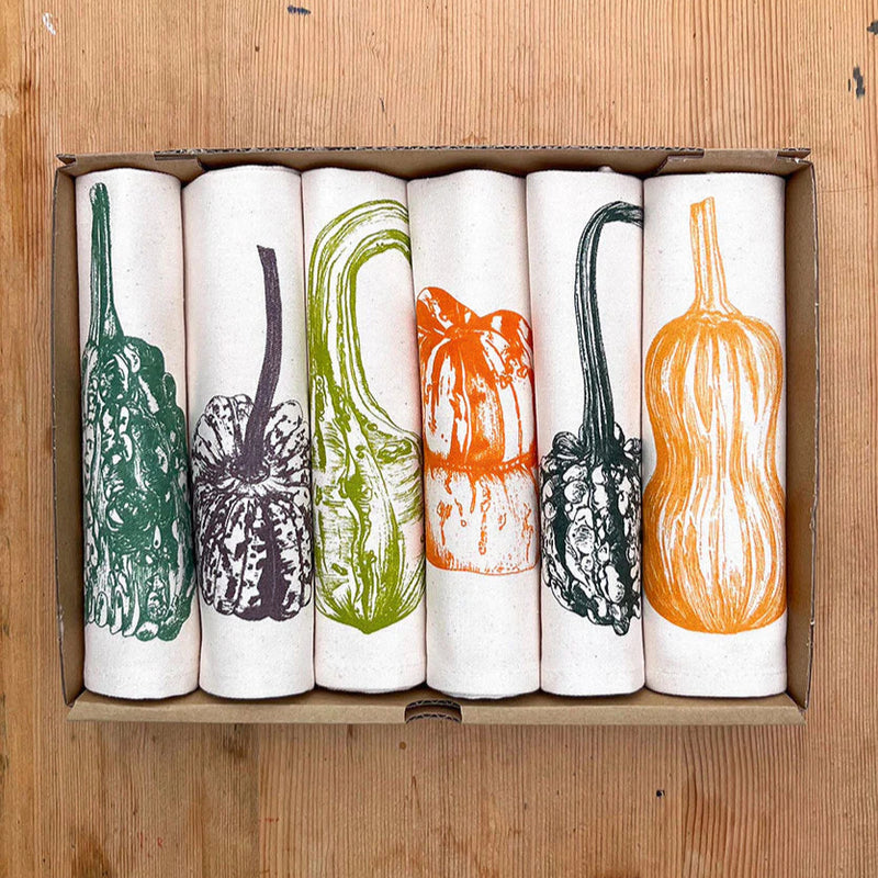 Napkin Gift Set of 6 - Squash