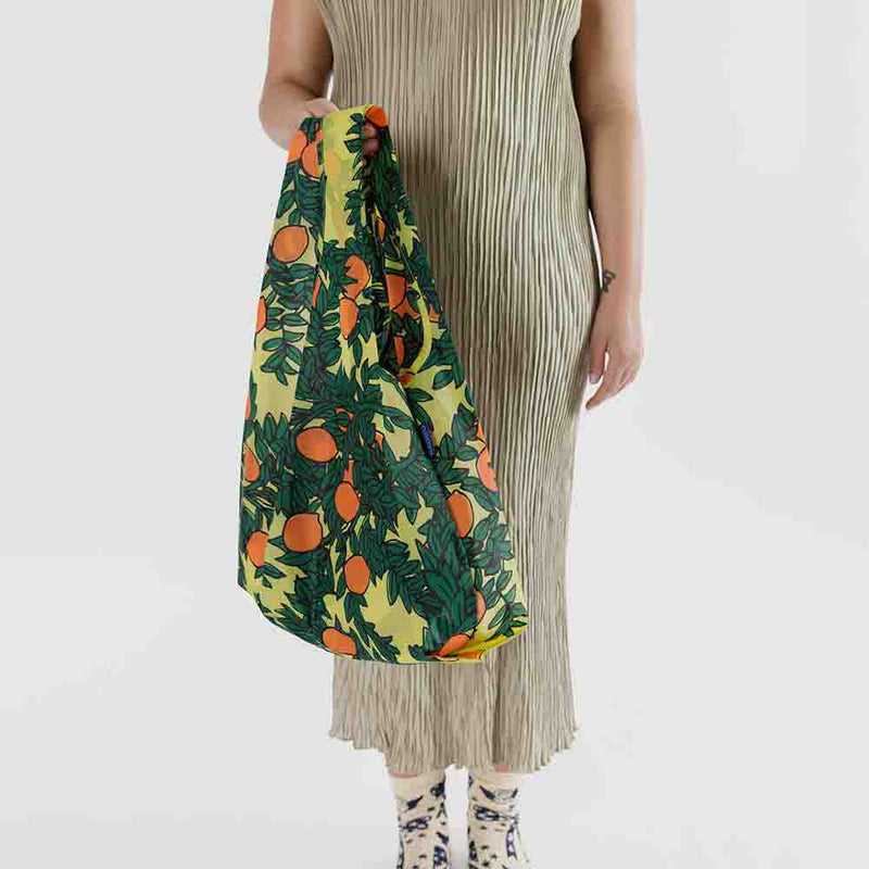 Baggu Standard Orange Tree Yellow bag