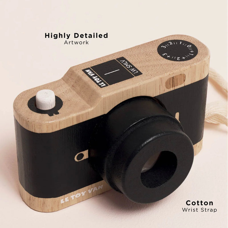 Wooden Retro Camera