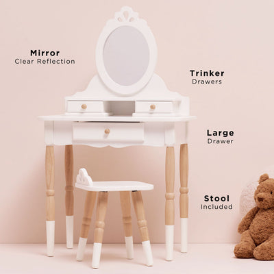 Dressing-up Vanity Table & Stool