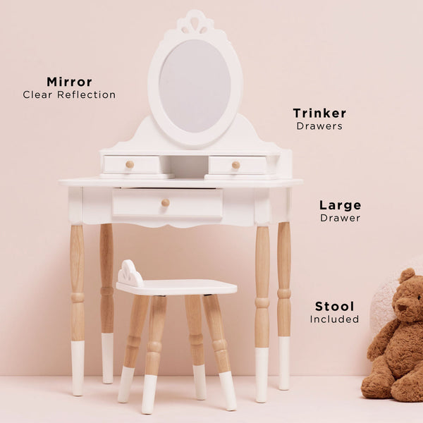 Dressing-up Vanity Table & Stool