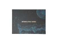 Untranslatable Words Cards