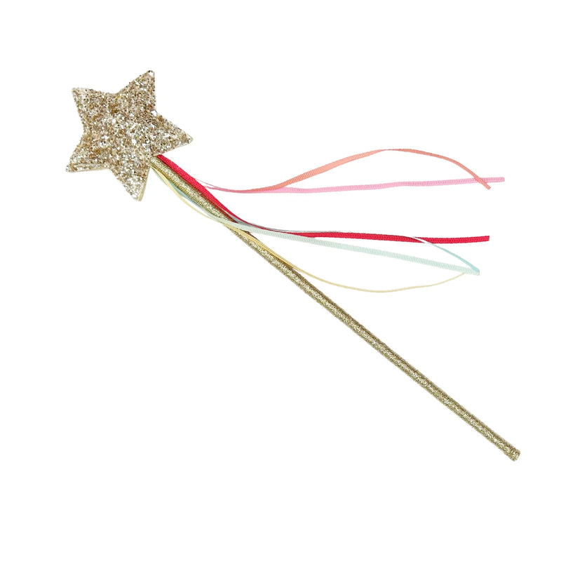 Glitter Star Wand - Gold