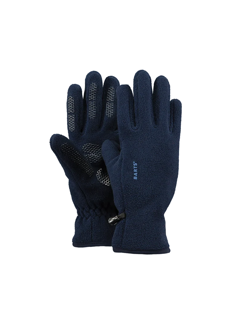 Fleece Gloves - Navy