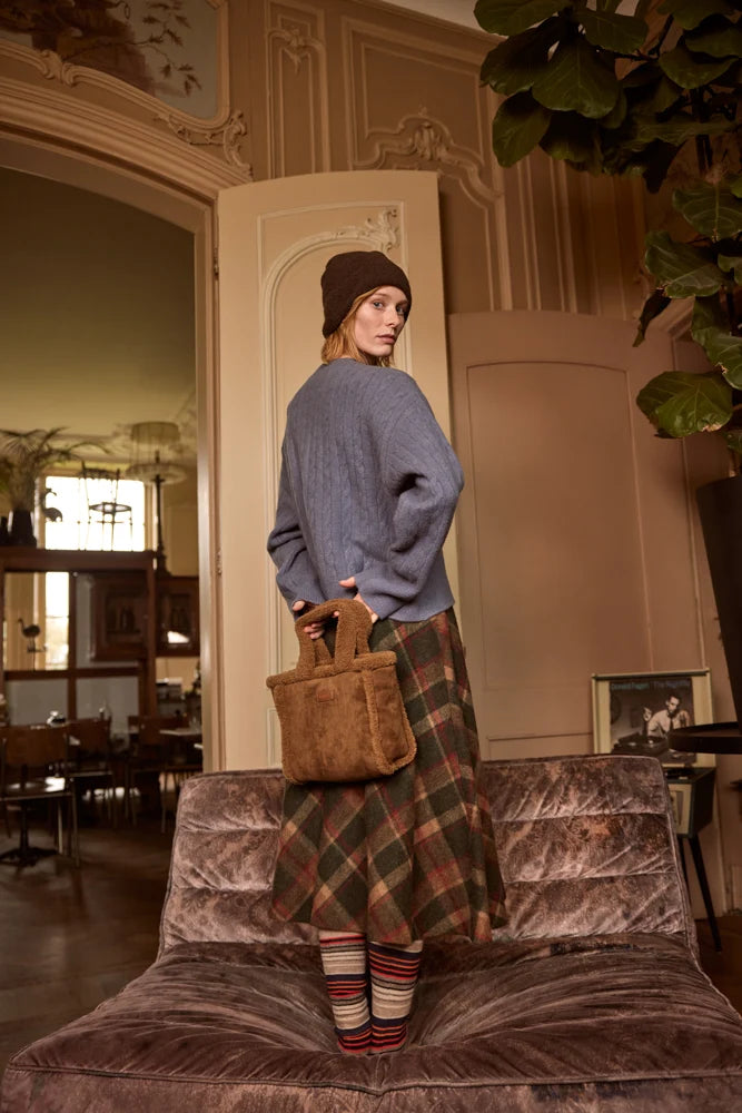 Witzia Beanie - Dark Brown