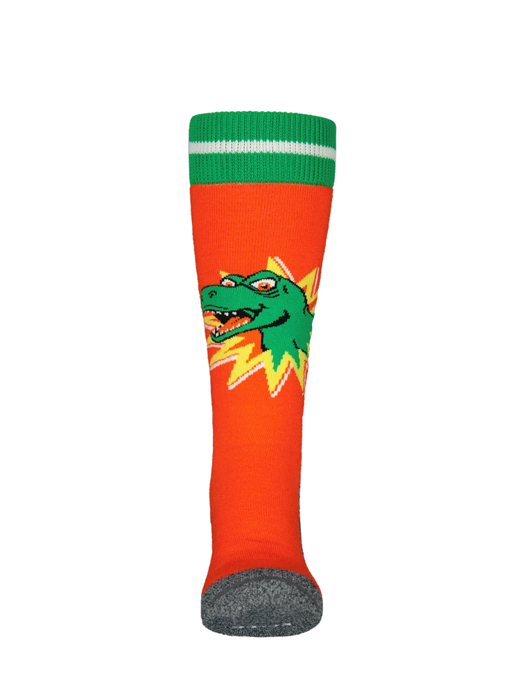 Skisock - Dino Orange