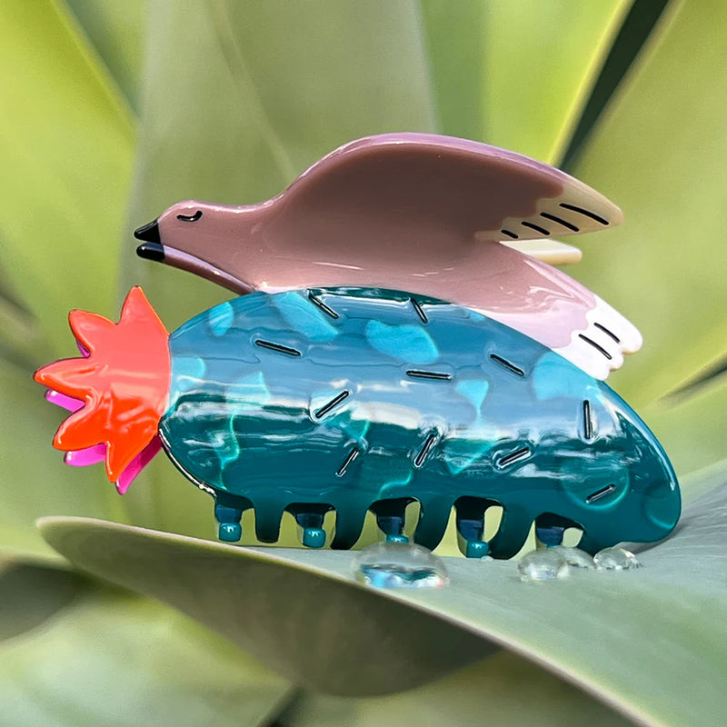 Saguaro Hair Claw Clip