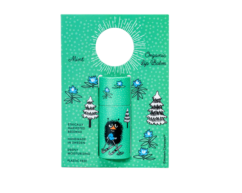 Moomin Organic Beeswax Lip Balm - Mint