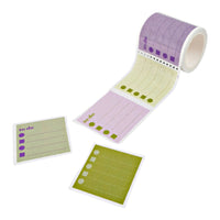 Hinoki To Do Giant Stamp Washi Tape