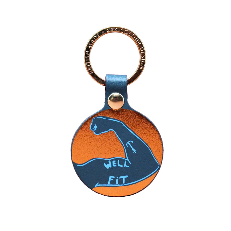 Well Fit Key Fob - Dark Turquoise