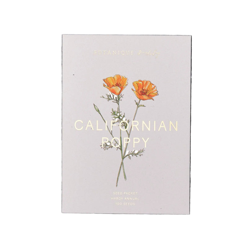Californian Poppy Seed Packet